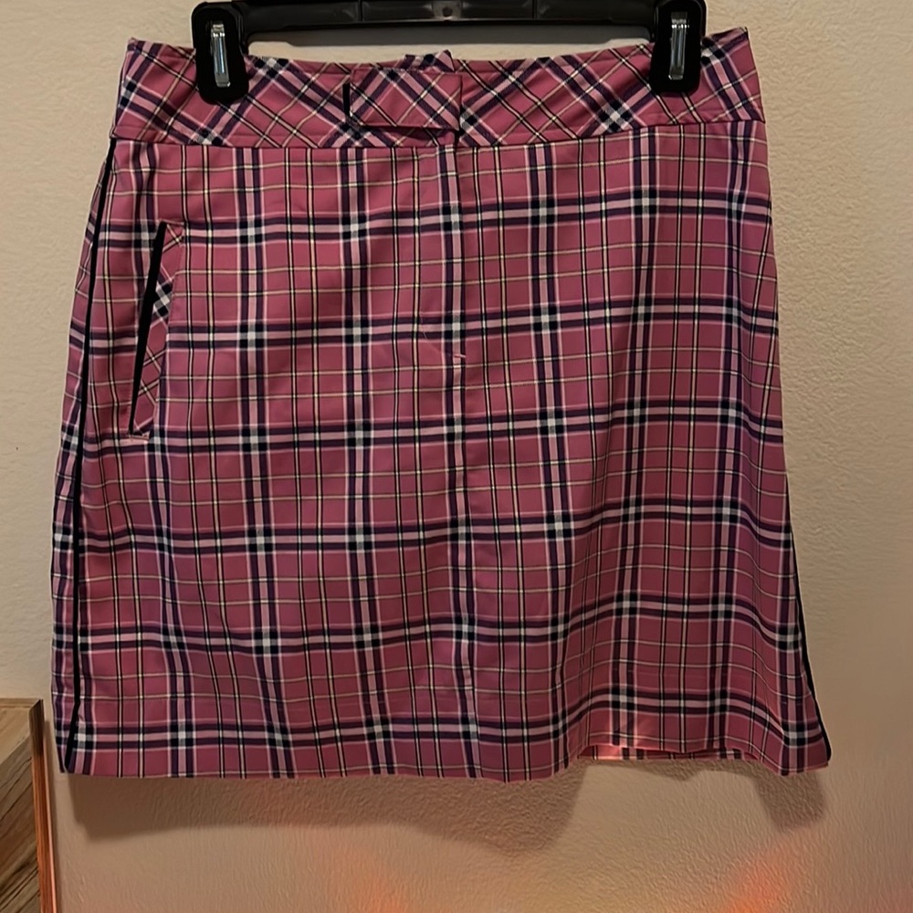 Vintage Plaid Skort